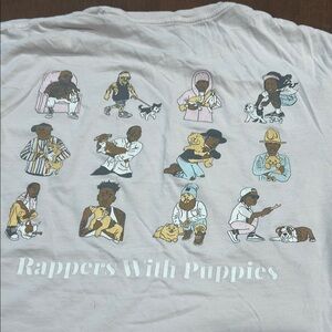 Rappers with Puppies Short Sleeve Tee